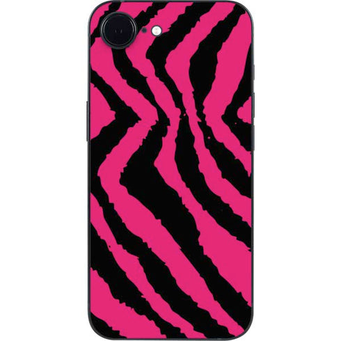 Retro Zebra iPhone 16e Skin